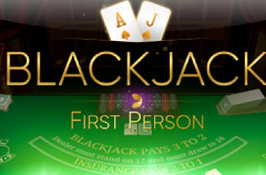 Blackjack First Person – блэкджек с видом от первого лица и живыми дилерами